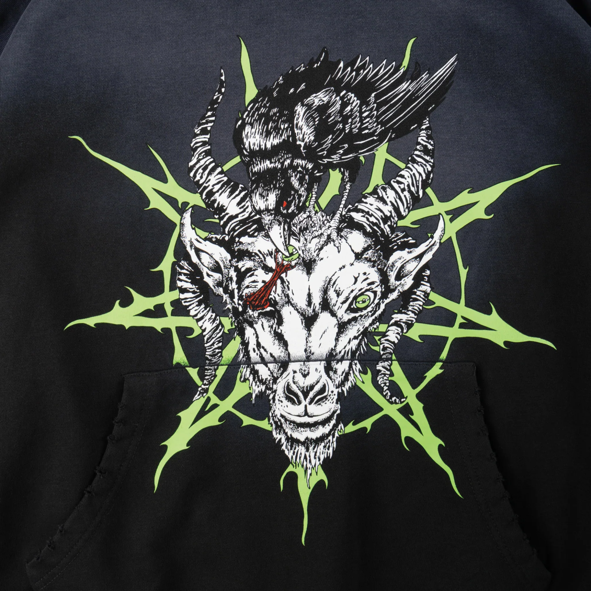 Welcome X Slipknot Hoody Ravenous Sun Fade - Image 4