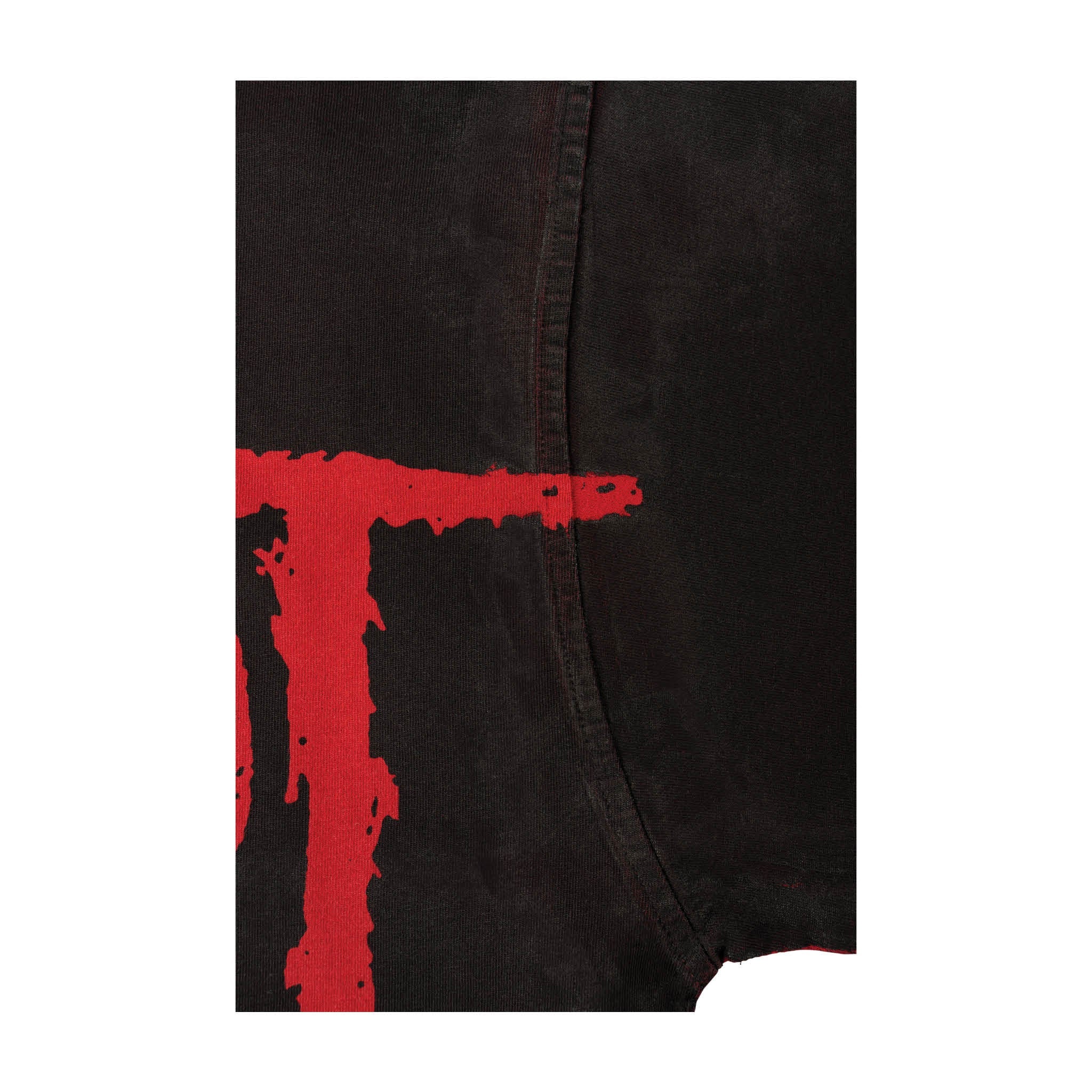 Welcome x Slipknot Shirt Barcode Overprint Black/Red - Image 5