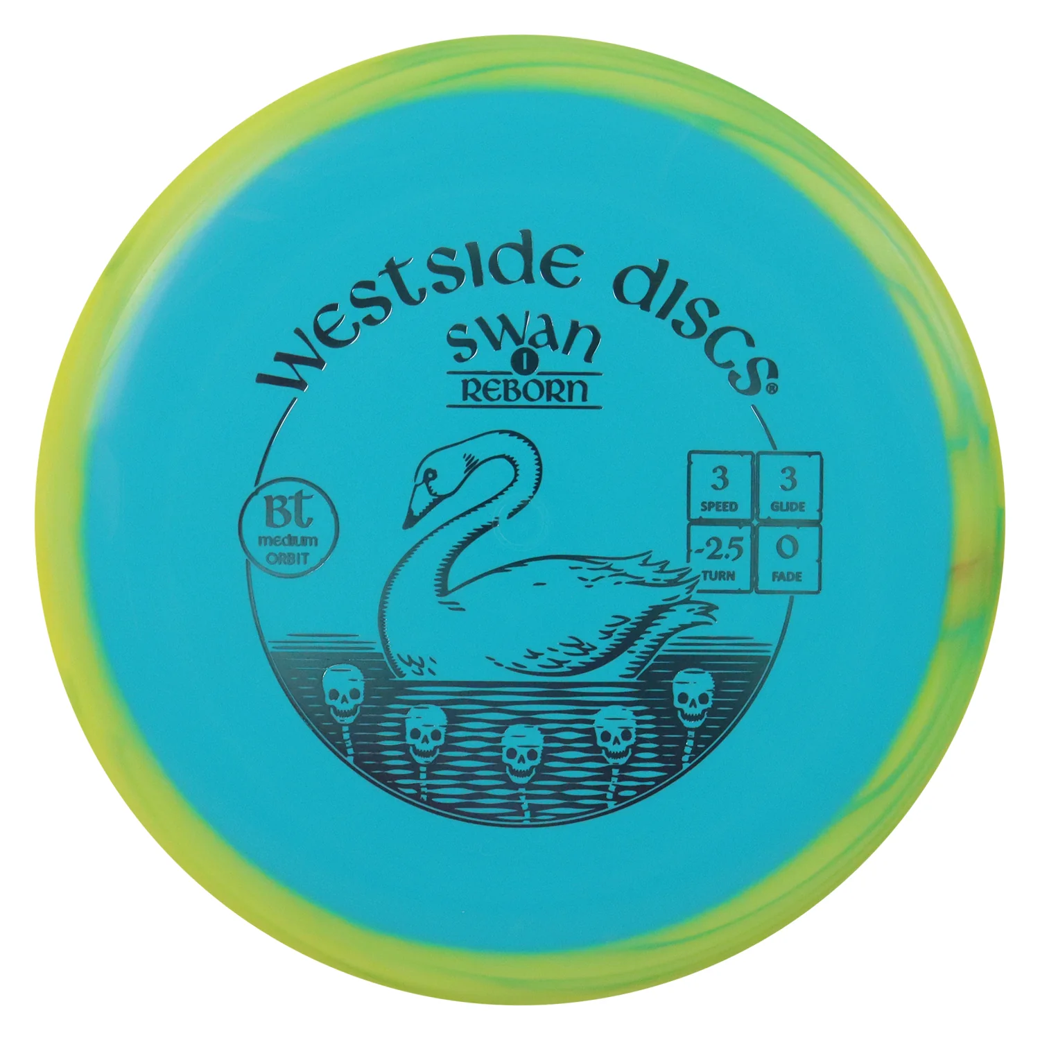 Westside Disc Golf BT Medium Orbit Swan 1 Reborn Putter 3/3/-2.5/0 - Choose Exact Disc - Image 2