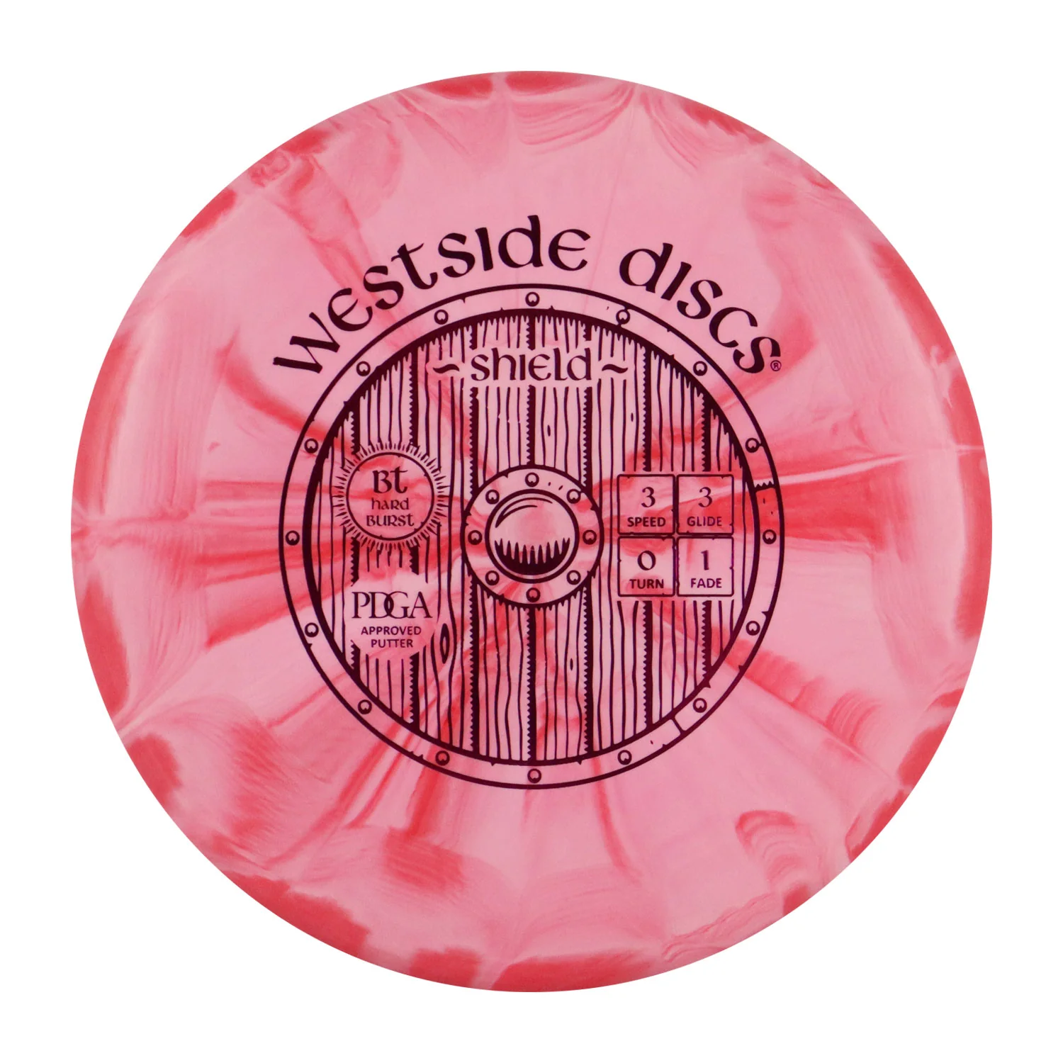 Westside Disc Golf Putter BT Hard Burst Shield 3/3/0/1 - Choose Exact Disc - Image 7