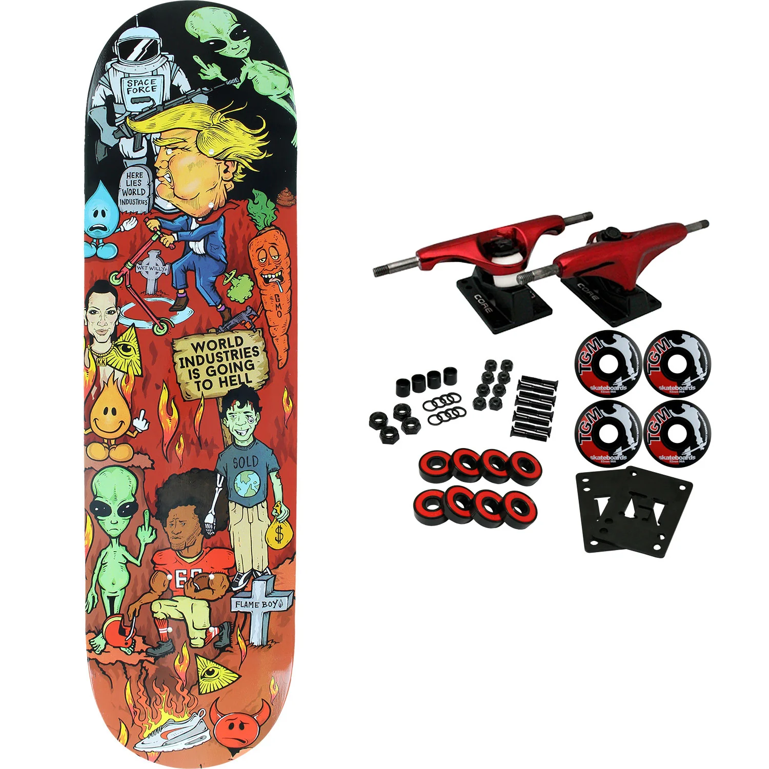 World Industries Complete Worst Deck Ever 8.3"