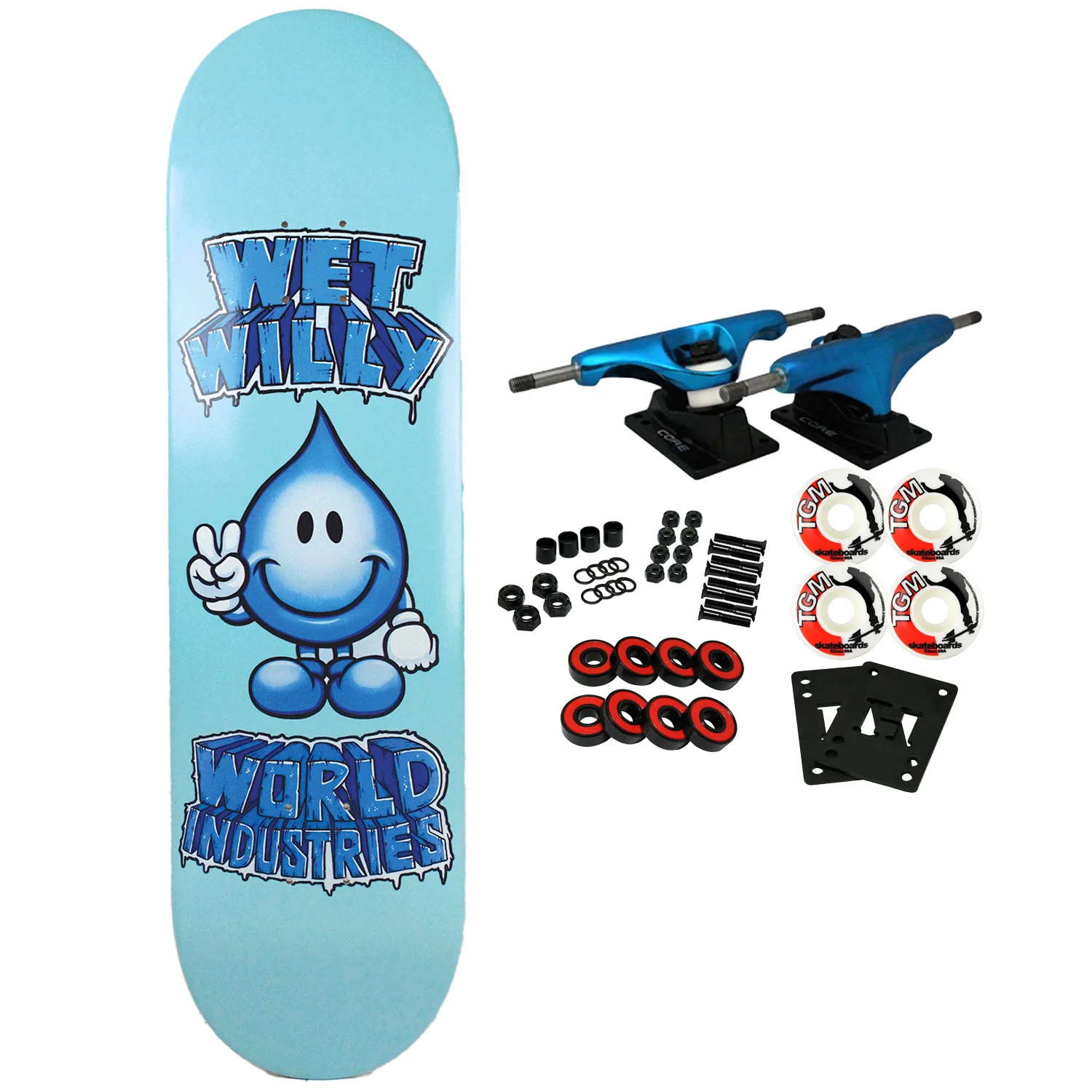World Industries Skateboard Complete Ice Cold Willy 7.75"