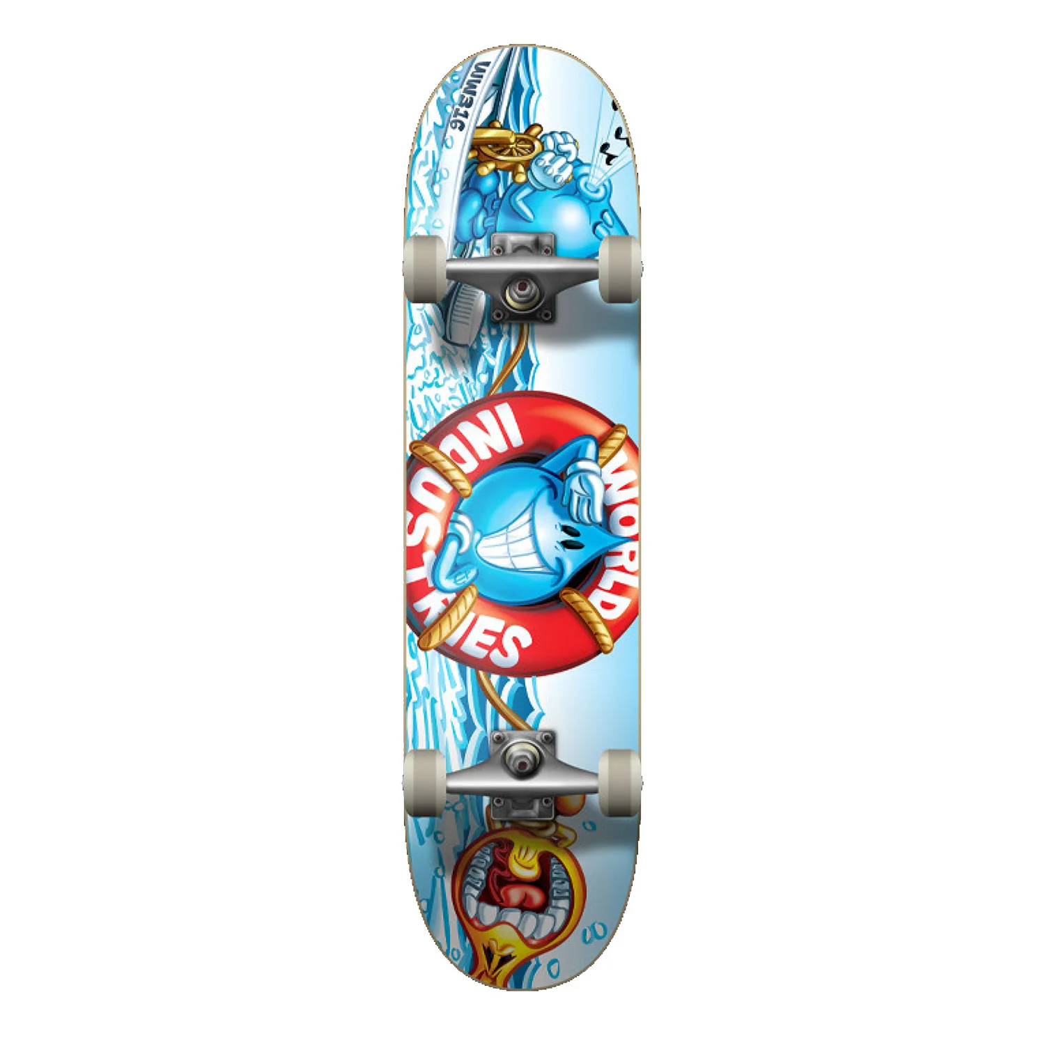 World Industries Skateboard Complete Speedboat Willy 8.0" x 31.5" Ready to Ride