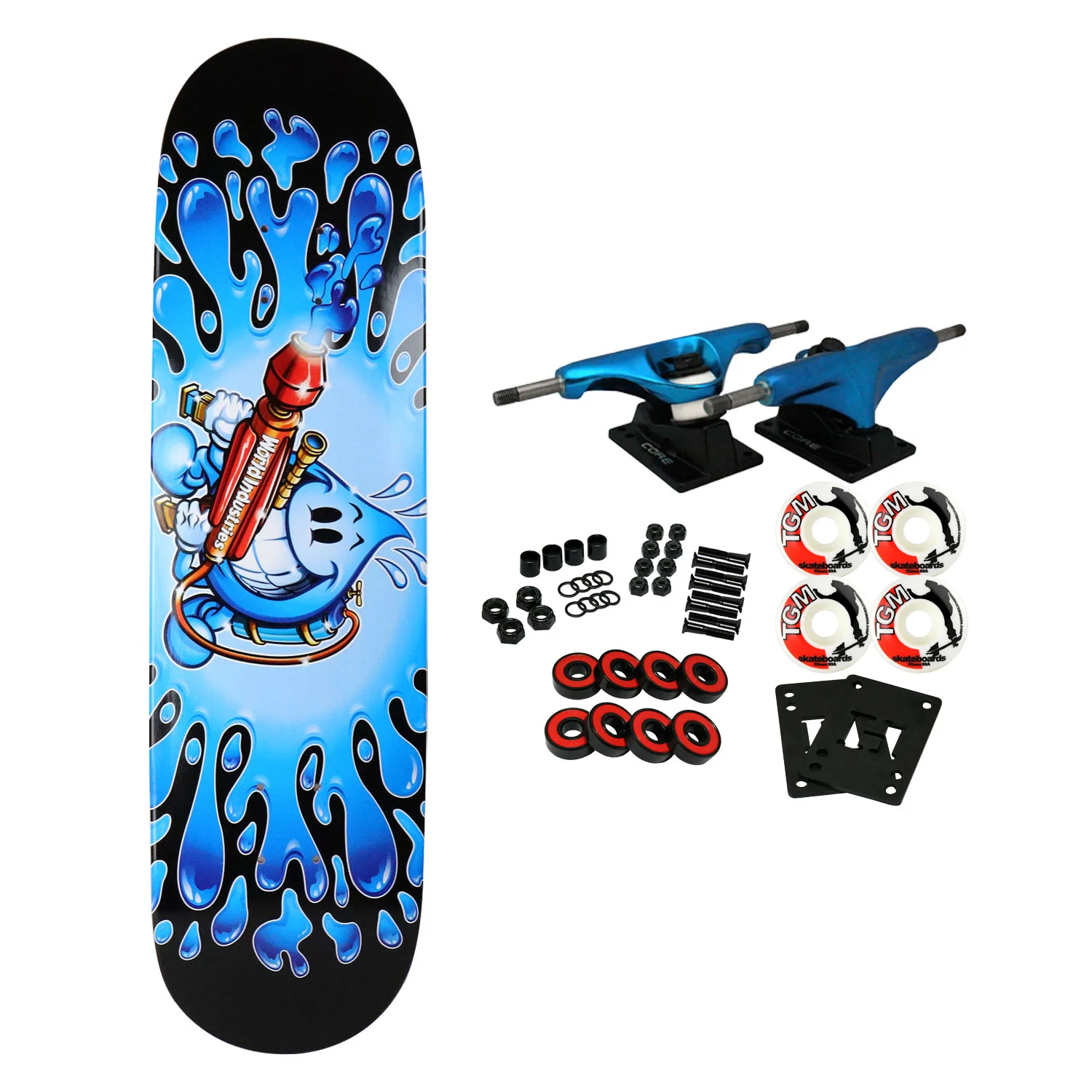 World Industries Skateboard Complete Water Cannon 8.25"