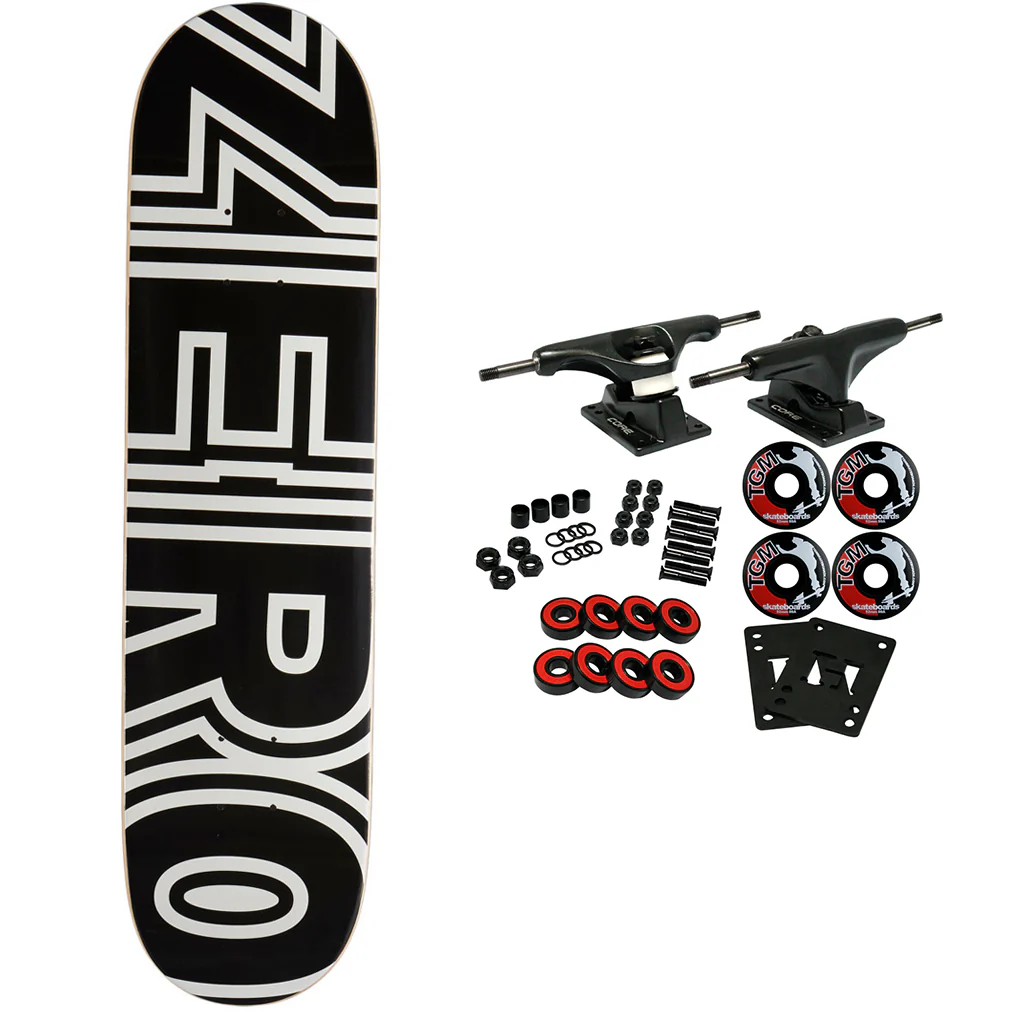 Zero Complete Bold Black 8.25"