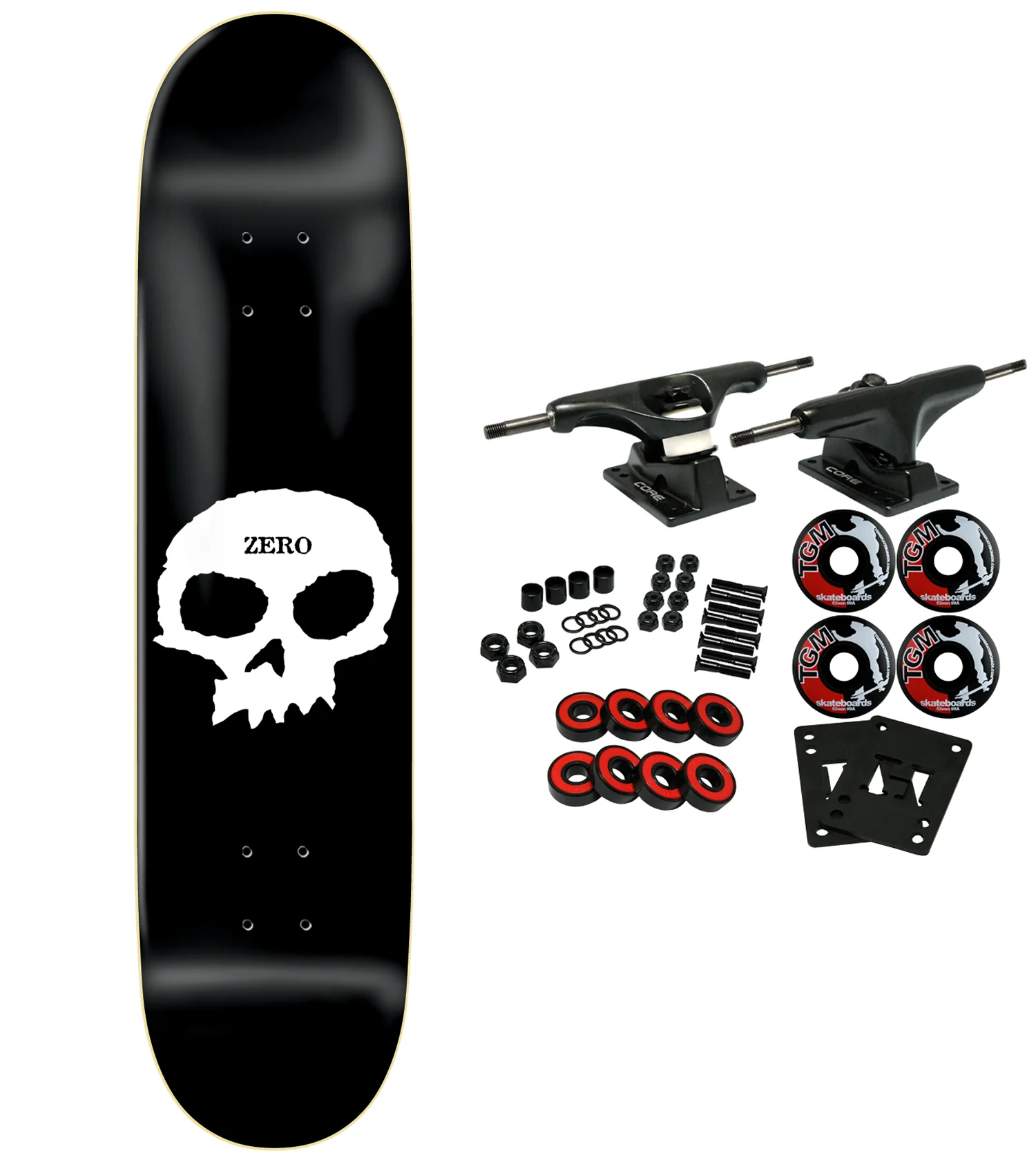 Zero Complete SINGLE SKULL 8.0"