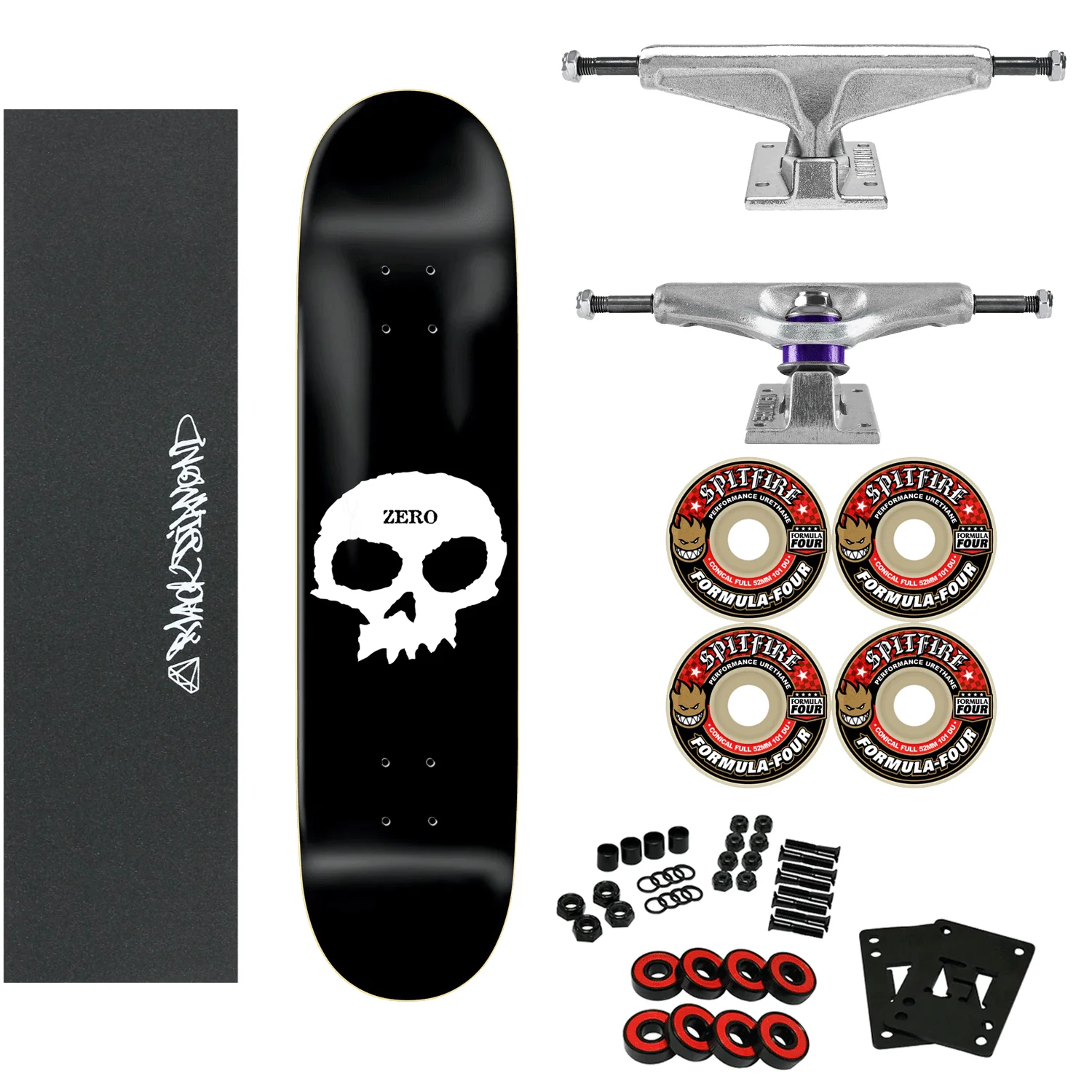 Zero Complete Single Skull 8.0" Venture/Spitfire Premium