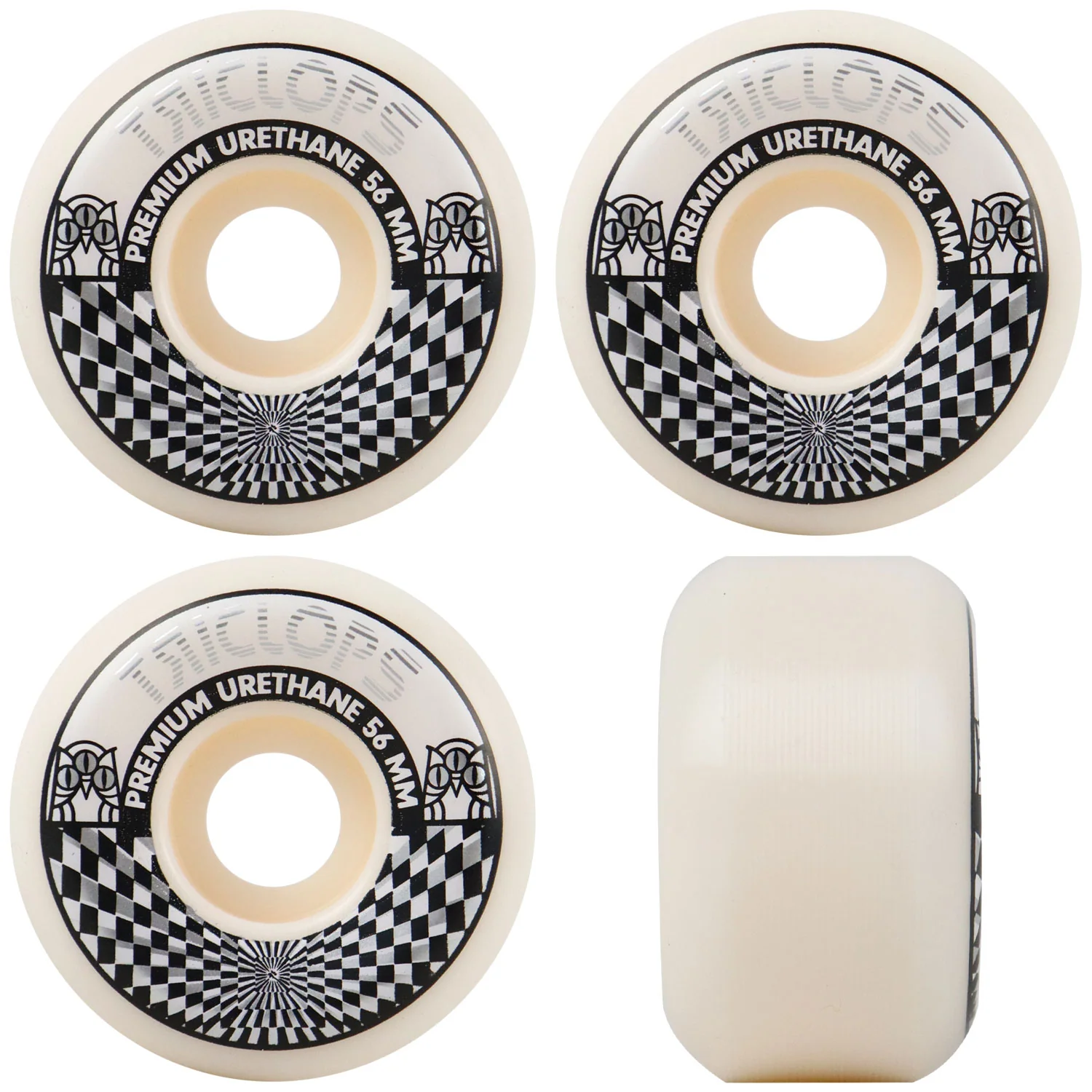 Zero Premium Skateboard with Ace Trucks, Triclops Wheels 9.25" Dead Moon Collage - Image 4