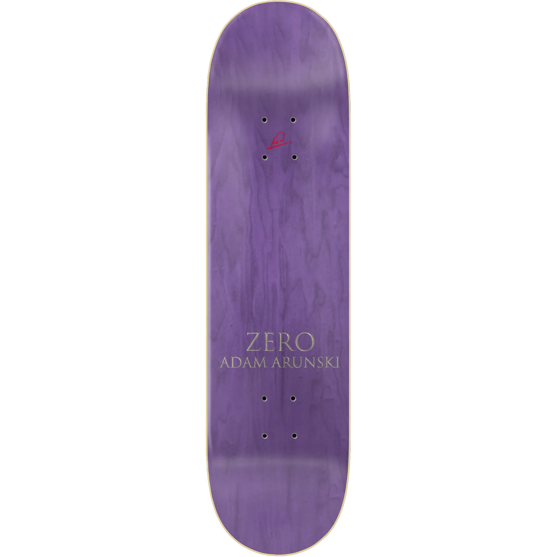 Zero Skateboard Complete Aaron Arunski Lewandowski 3 8.25" x 31.9" - Image 2