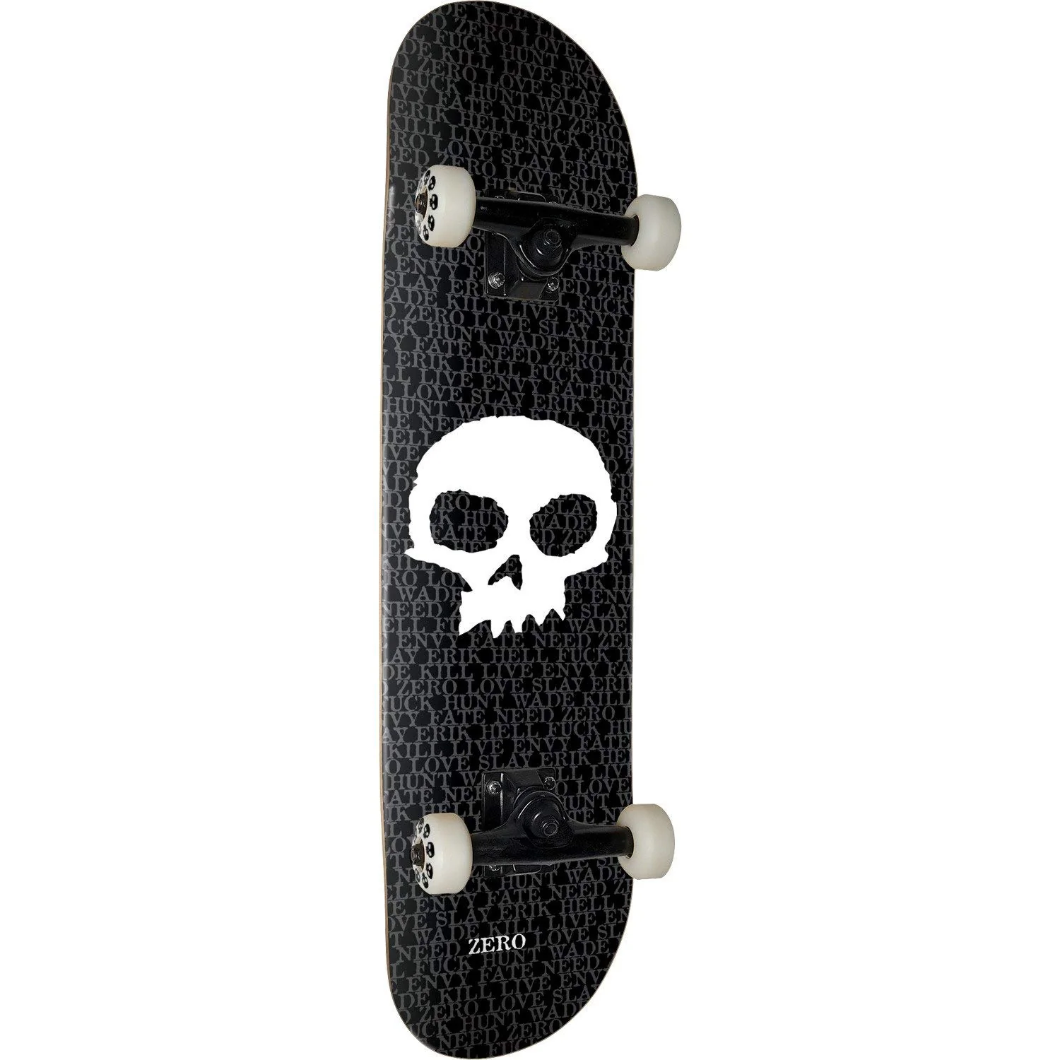 Zero Skateboard Complete Single Skull 8.0" - Factory Assembled
