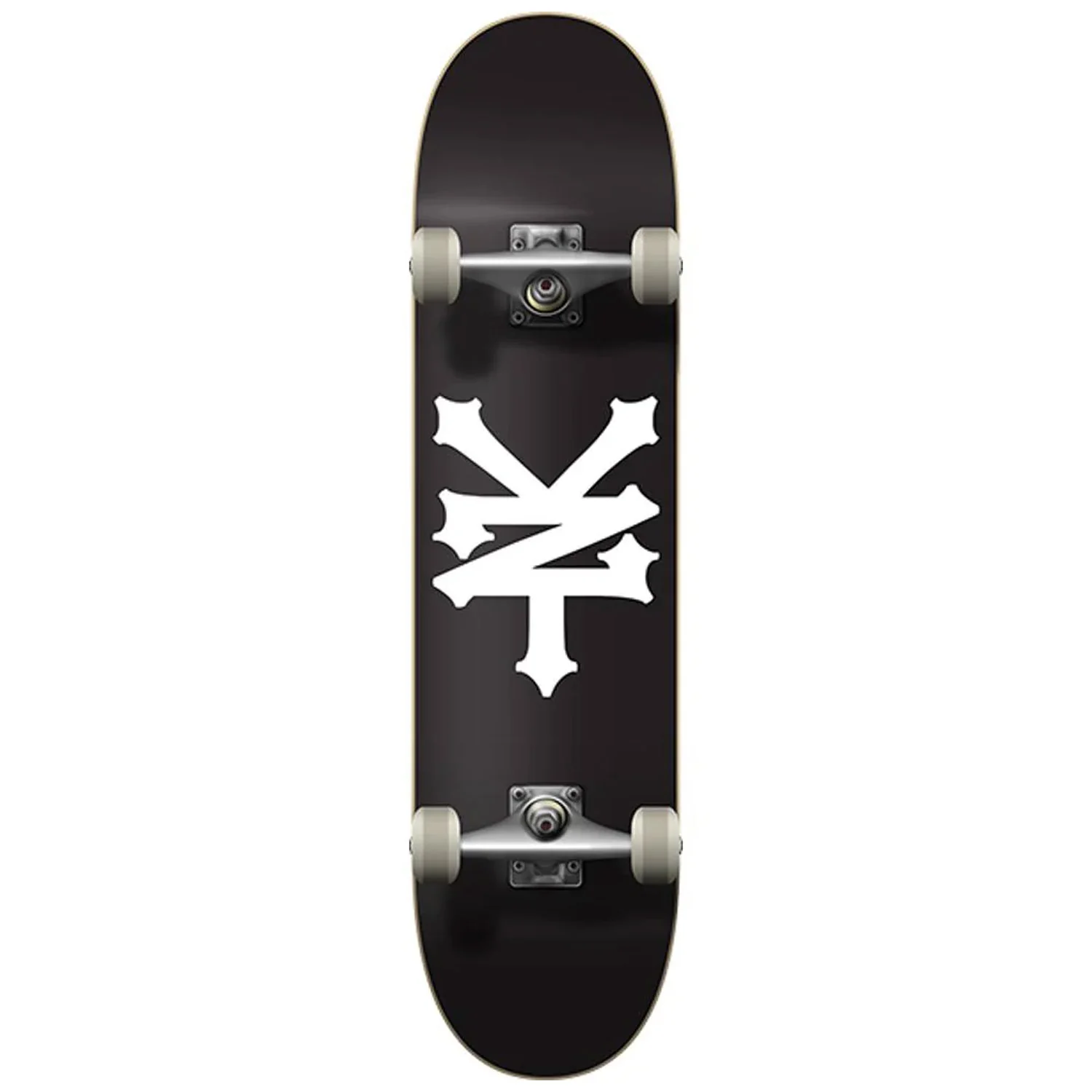 Zoo York Skateboard Complete OG 95 Crackerjack Black/White 7.75"